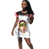 Printed Cartoon Character Dress #Printed #Cartoon